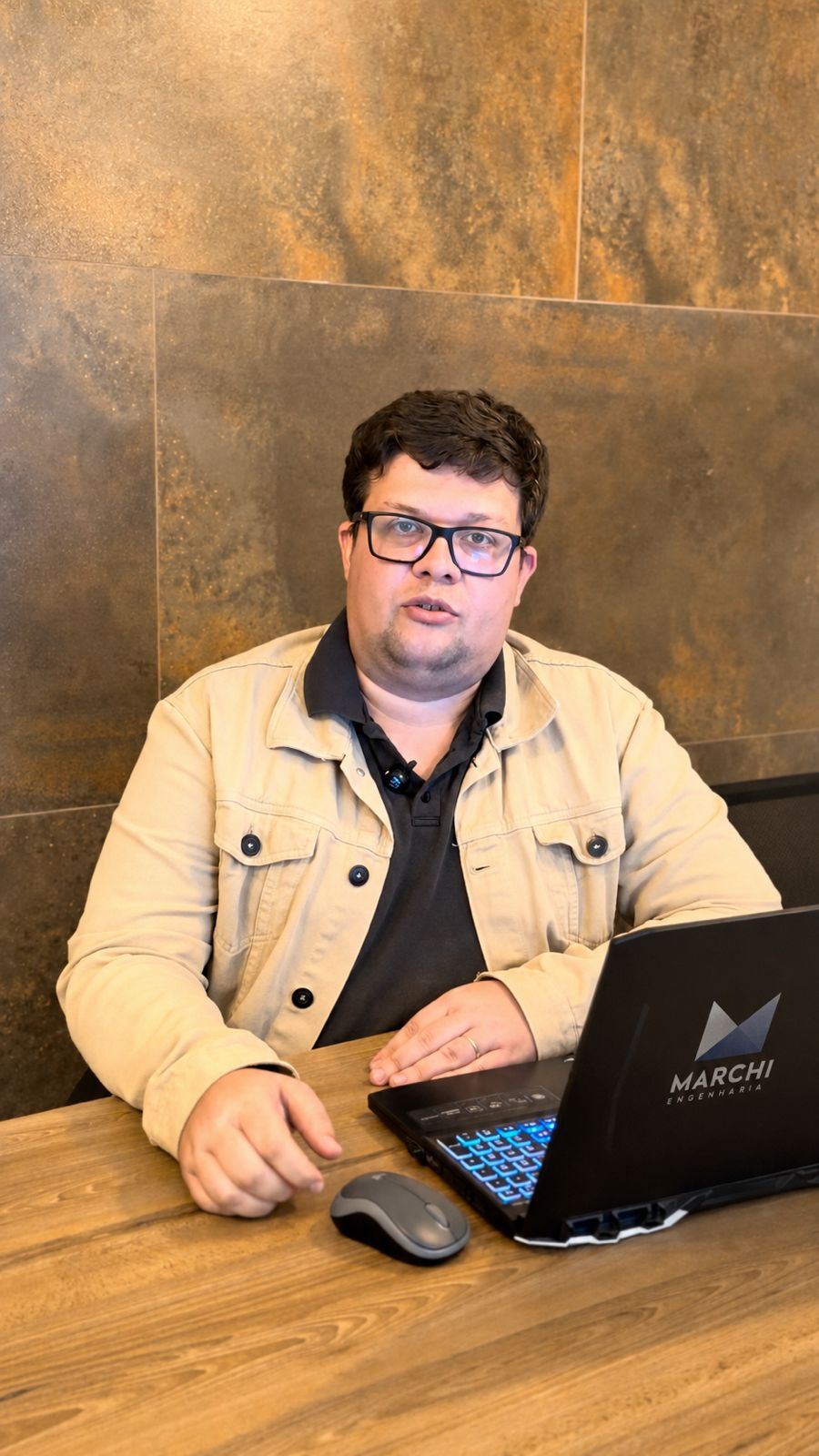 Raphael Marchi, engenheiro civil
